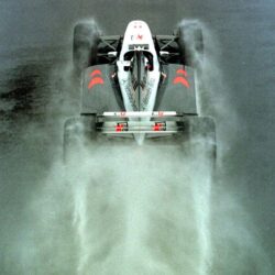 Mika Hakkinen in the wet [British GP ’98] : formula1