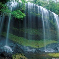 Desktop Wallpapers » Natural Backgrounds » Waterfall, Palau