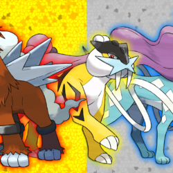 Entei, Raikou and Suicune Wallpapers by Glench