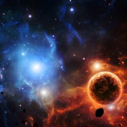 Artwork asteroids nebulae outer space planets wallpapers
