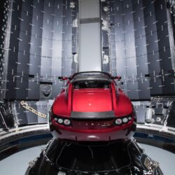 Space X Tesla Roadster Waiting For Space, HD Cars, 4k Wallpapers