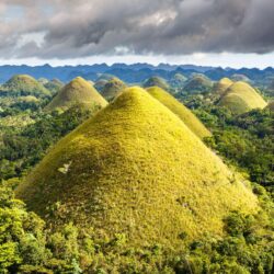 Chocolate Hills in Bohol, Philippines 5k Retina Ultra HD Wallpapers