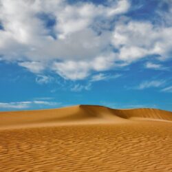 desert landscape dune sand clouds canary islands wallpapers and