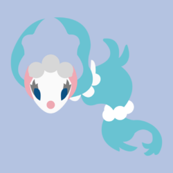 I made a Minimalistic Primarina Wallpaper!