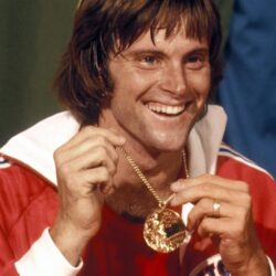 Bruce Jenner wins gold medal in decathlon, 1976 Summer Olympics