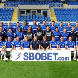 Cardiff City Football Club Team Picture