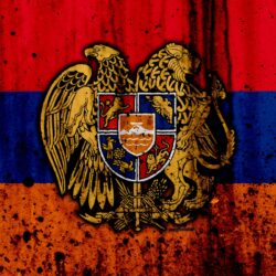 Download wallpapers Armenian flag, 4k, grunge, Asia, flag of Armenia