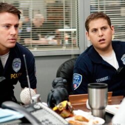 21 Jump Street – Channing Tatum With Jonah Hill Sitting In Office