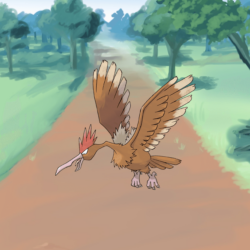 022 Street Pokeball Fearow Onidrill