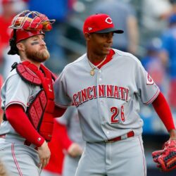 The Minnesota Twins are interested in Raisel Iglesias