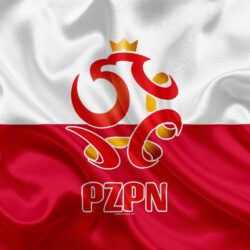 Download wallpapers Poland national football team, emblem, logo