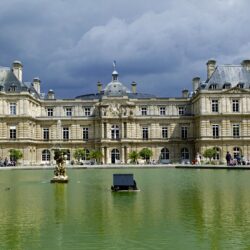 Wallpapers Paris Palace France Luxembourg Castles Sky