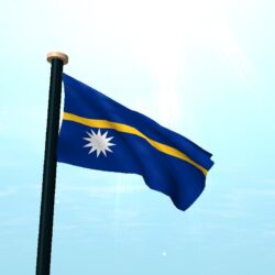 Nauru Flag 3D Free Wallpapers for Android