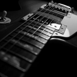 Wallpapers HD 1080p Black And White Guitar