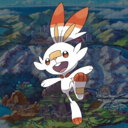 Pokemon Sword and Shield Scorbunny Wallpapers