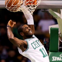 Kyrie Irving joga pouco, mas ajuda Celtics a vencerem na estreia