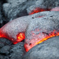 Wallpapers : lava, red, nature, rock