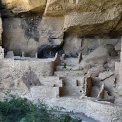 Ancient: Cliff Palace Mesa Verde Wide Sceen Photography USA Native