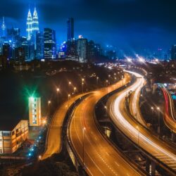 Kuala Lumpur at Night ❤ 4K HD Desktop Wallpapers for • Dual