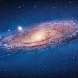 New Mac OS X Lion Galaxy of Andromeda Space Wallpapers from WWDC