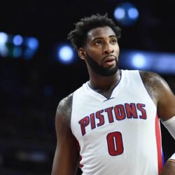 Download wallpapers andre drummond, detroit pistons, nba