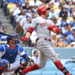 Joey Votto chasing idol Ted Williams, on