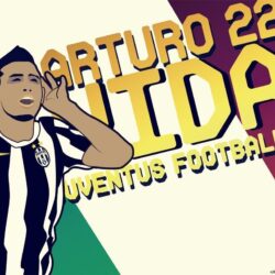 Arturo Vidal Juventus Funny Cartoon Serie A Italy Hd Desktop