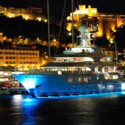 Download wallpapers city, yacht, port, Monaco, Monaco, Hercules