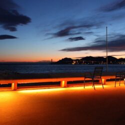 Night in Cannes, France wallpapers and image