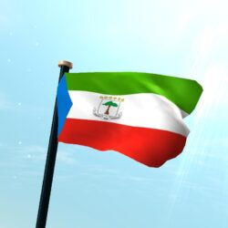 Equatorial Guinea Flag 3D Free for Android