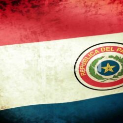 Paraguay Flag Waving, grunge look: Royalty