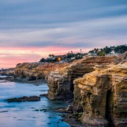 Ocean Cliffs Houses San Diego wallpapers