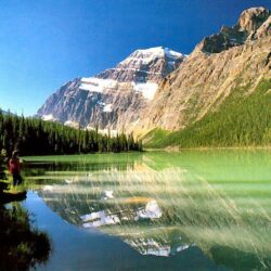 Canadian Rockies Cavell Lake