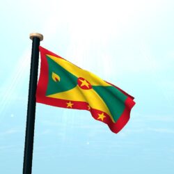 Grenada Flag 3D Live Wallpapers