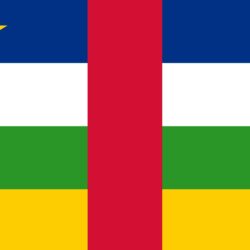 Central African Republic Flag UHD 4K Wallpapers