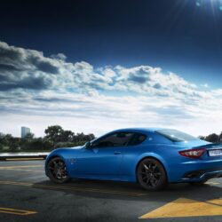 2014 Maserati GranTurismo Sport Blue Wallpapers