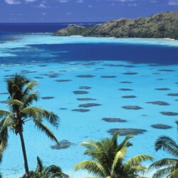 Gambier islands french polynesia south pacific wallpapers