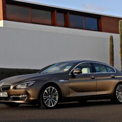 2013 BMW 6 Series Gran Coupe On Road Wallpapers