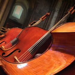 Wallpapers music, background, Double bass image for desktop, section