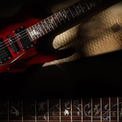 Guitar wallpaper, Shine Sil 62 electric guitar