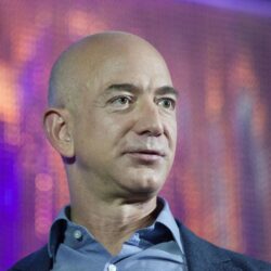 Watch Amazon’s Jeff Bezos Try to Eat Dressed as a ‘Star Trek’ Alien