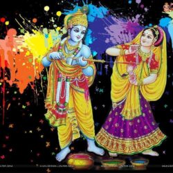 Radha Krishna Holi Wallpapers, Play Holi Image, Photos Download