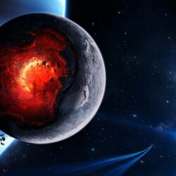 Space Planet Disaster 1536 x 864 HDTV Wallpapers