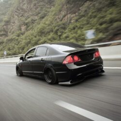 honda civic low stance nation HD wallpapers