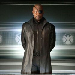 The Avengers – Samuel L. Jackson As Nick Fury In Black Dress Wallpapers