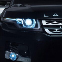 Black Land Rover Front HD Wallpapers