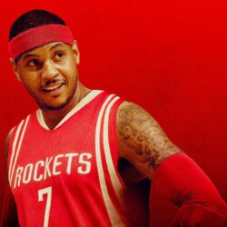 How Would Carmelo Anthony Fit Into the Rockets Offense?