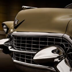 Wallpapers Cadillac Retro 1955 Headlights Cars Image Download