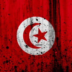 Download wallpapers Tunisian flag, 4k, grunge, flag of Tunisia