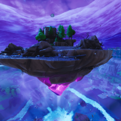 Fortnite’s Floating Island Is Moving And Leaving Weird Craters On